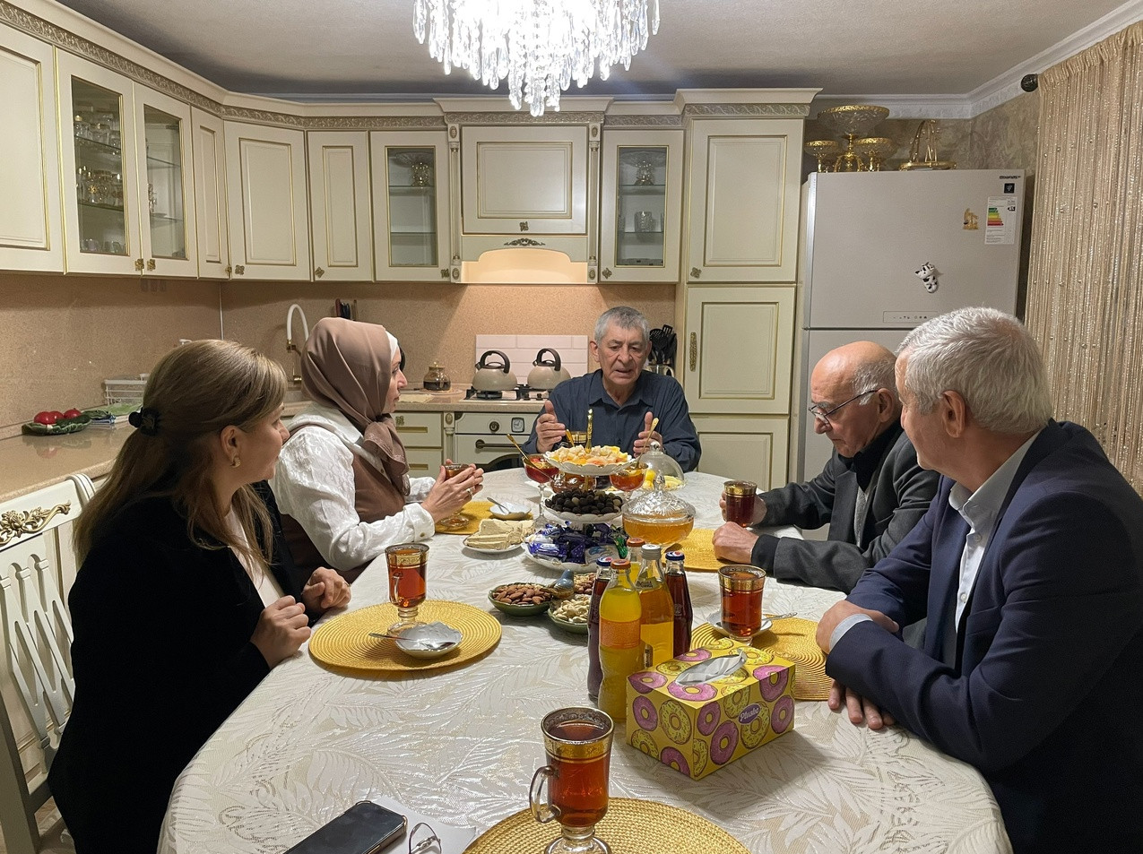 Посещение на дому участников СВО.