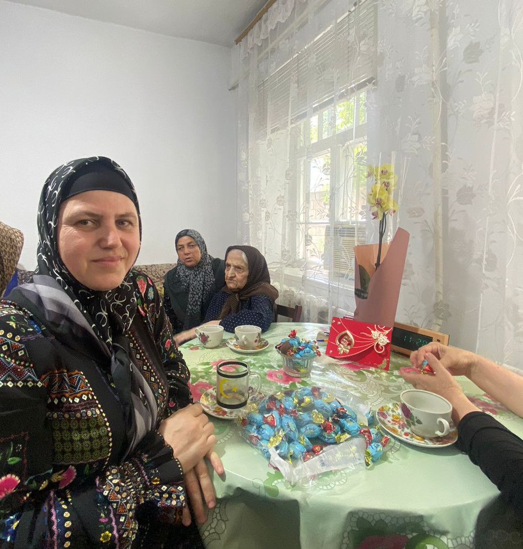 Чаепитие у ветерана ВОв и тружеников тыла