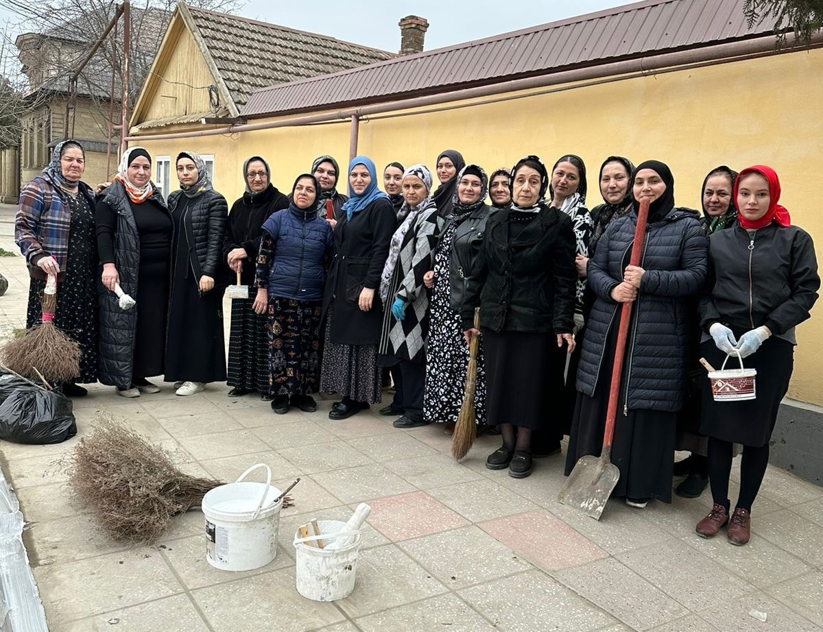 Участие в субботнике