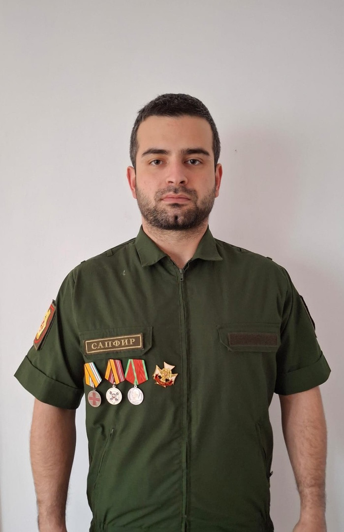 Награждение участника СВО-Медаль Суворова.