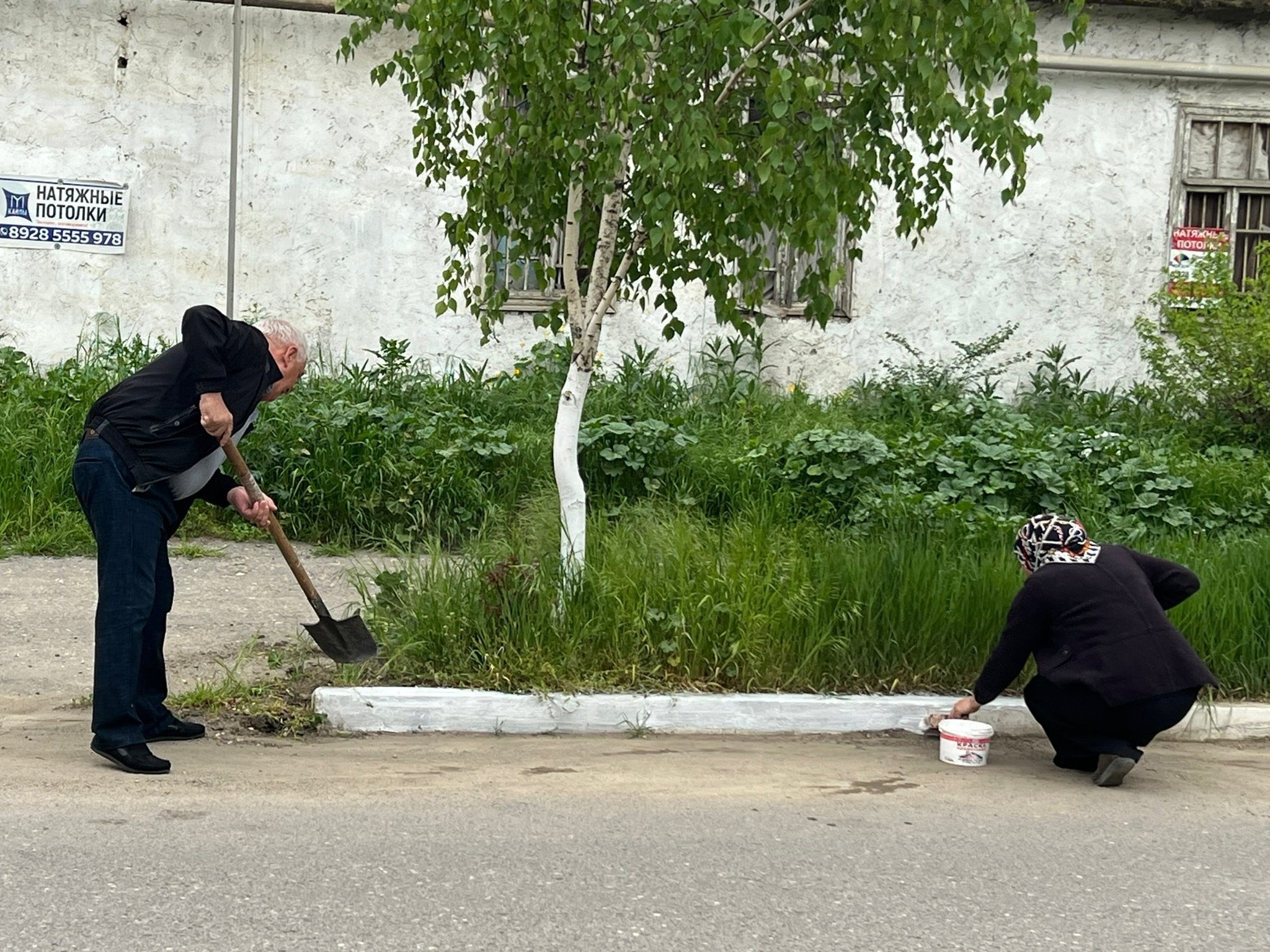 Участие в общереспубликанском субботнике