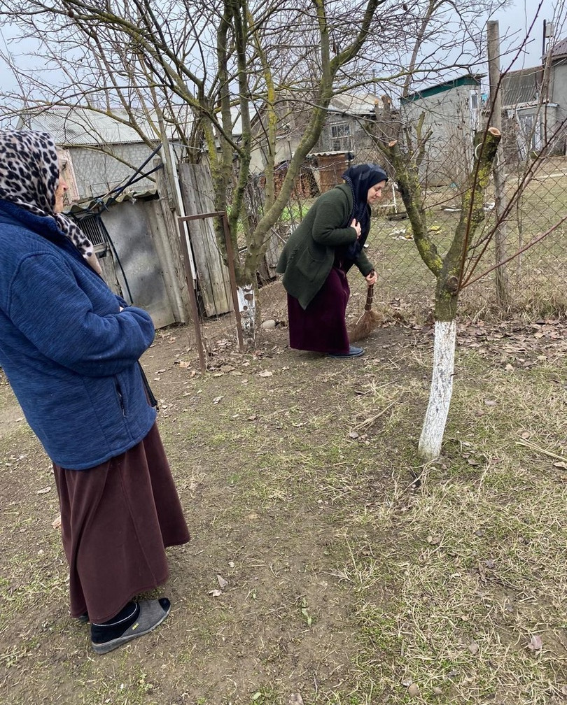 Помощь подопечной в с.Бамматюрт