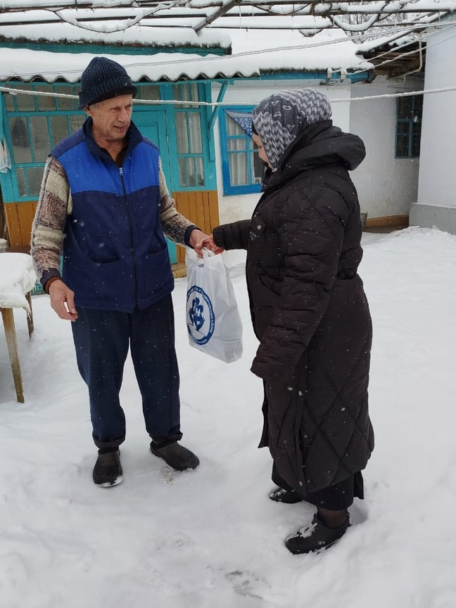 Акция "Поздравляем звщитников"
