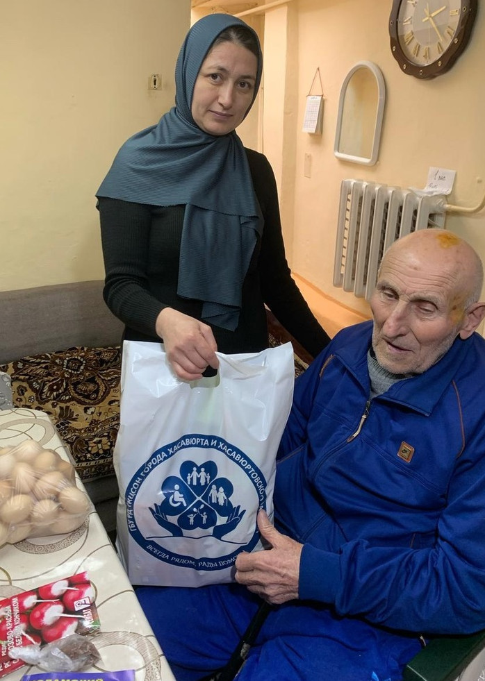 Акция "Поздравляем звщитников"