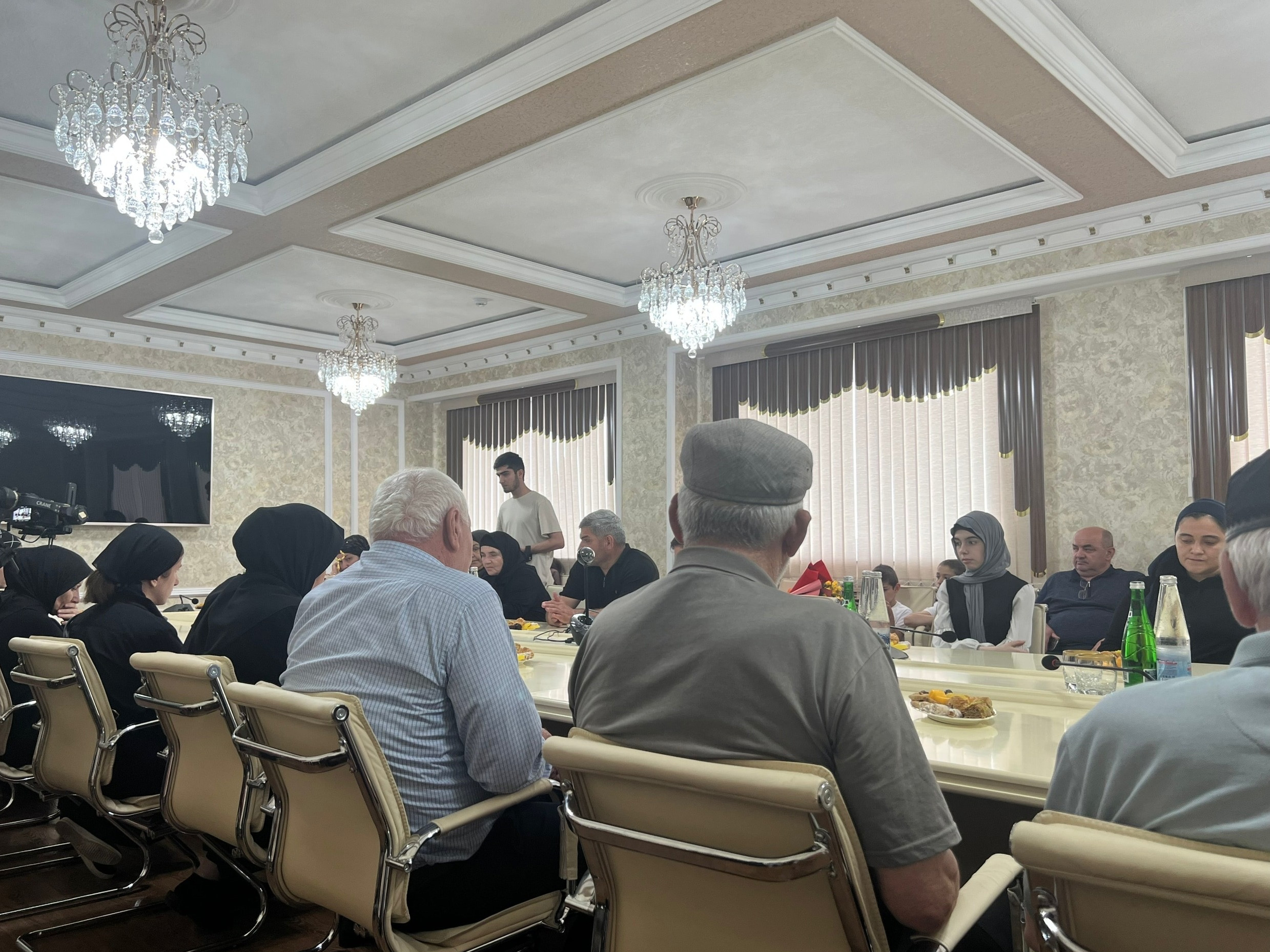 Встреча с семьями военнослужащих, погибших в ходе специальной военной операции