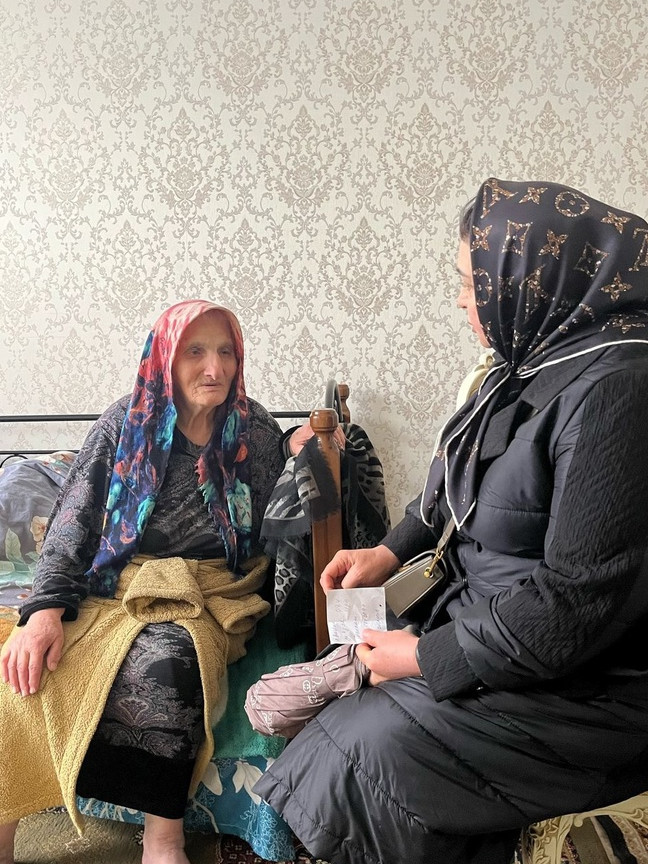 Обход граждан нуждающихся в социальном обслуживании.