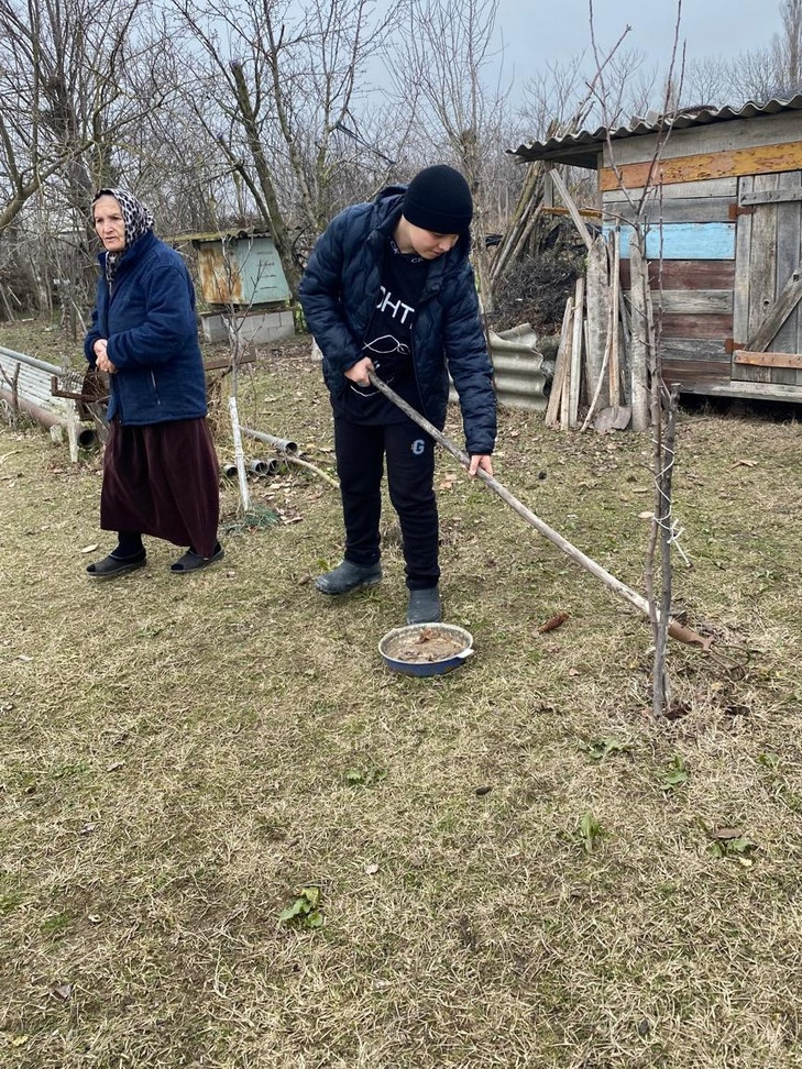Помощь подопечной в с.Бамматюрт