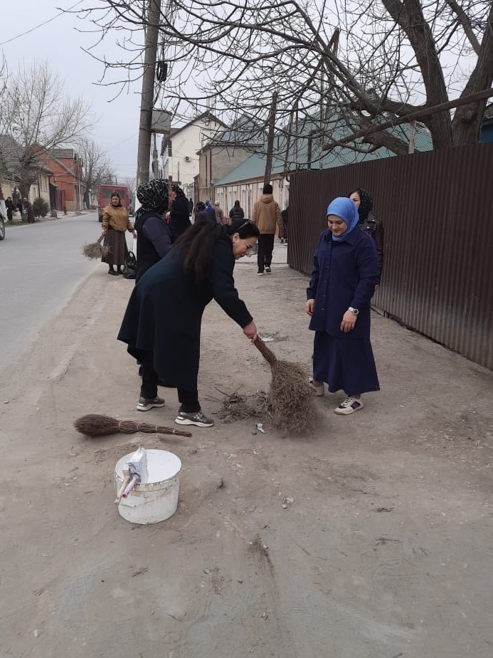 Участие в субботнике