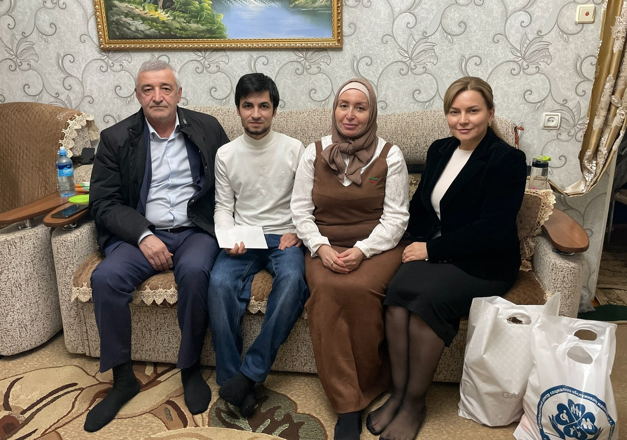 Посещение на дому участников СВО.