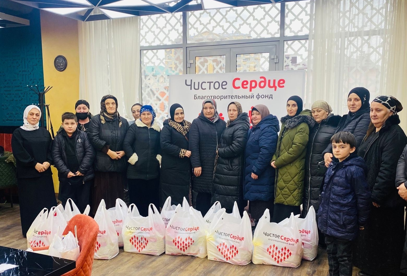 Благотворительное мероприятие к 8 марта