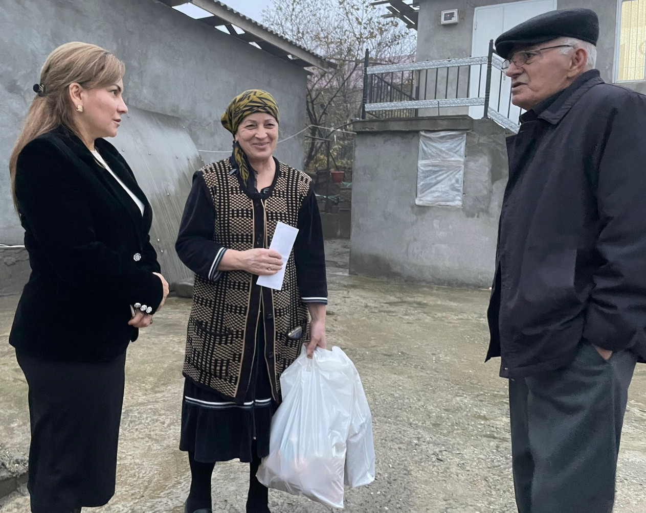 Посещение на дому участников СВО.