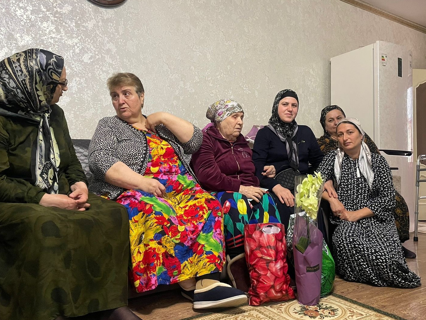 Посещение на дому труженицы тыла