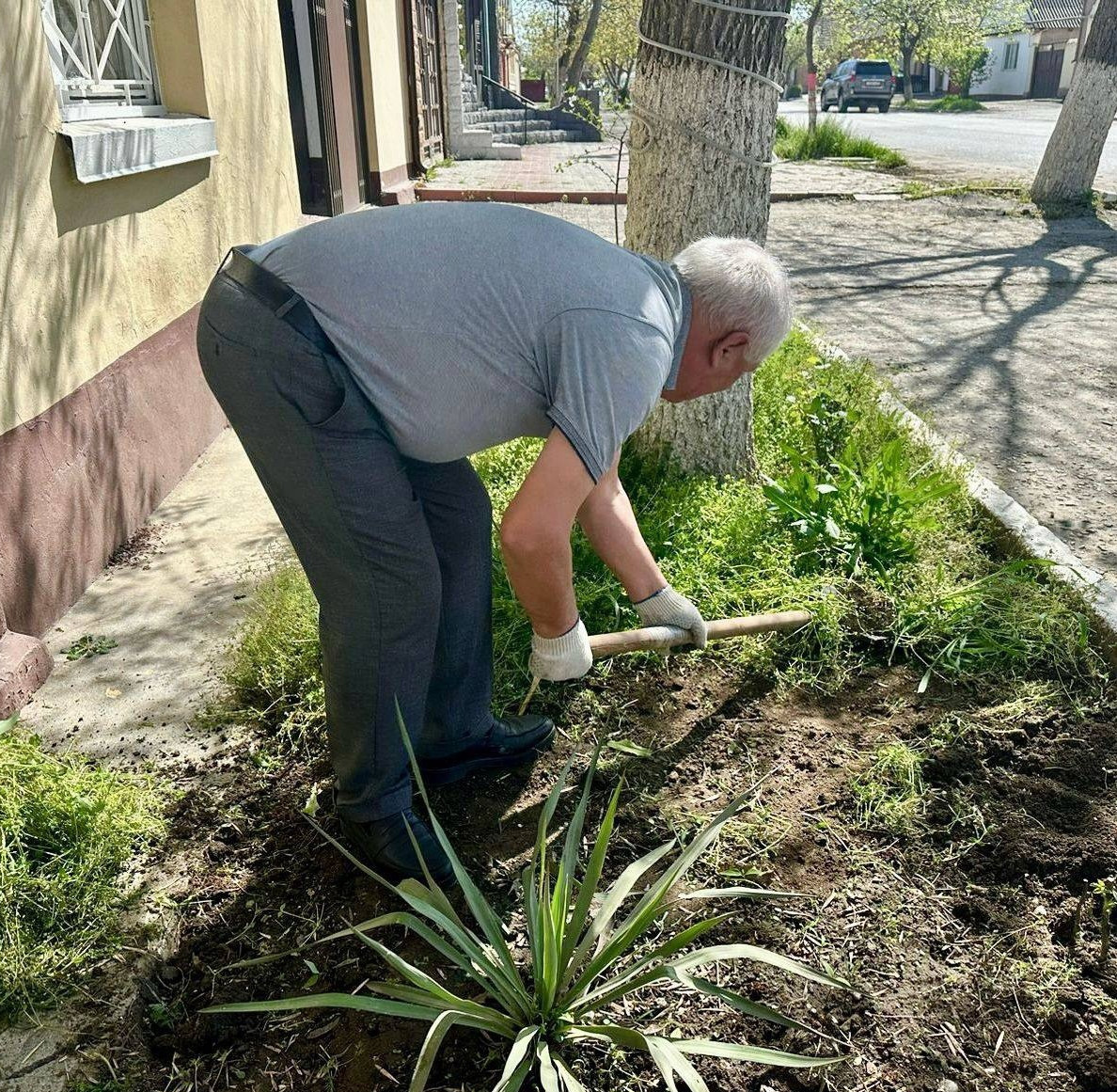 Субботник в Центре