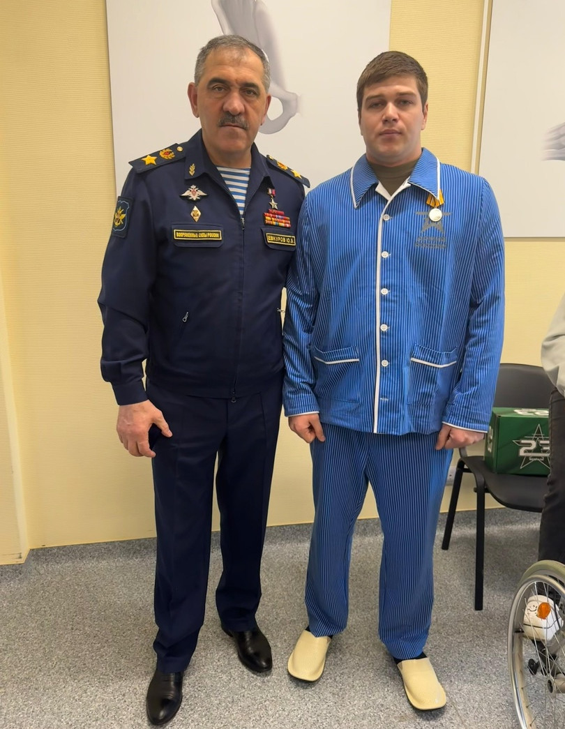 Герой из Хасавюрта награжден медалью "За боевые отличия"!
